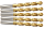 5x HSS-TIN spiralli metal matkap uçları Ø 9,5 mm