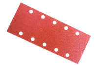 10x sanding sheets 115x280 mm 10-holes grit 240