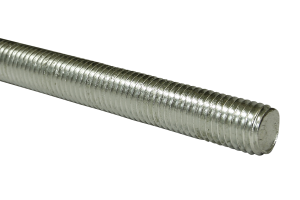 1m uzunluğunda galvanizli dişli çubuk 1000 mm M8