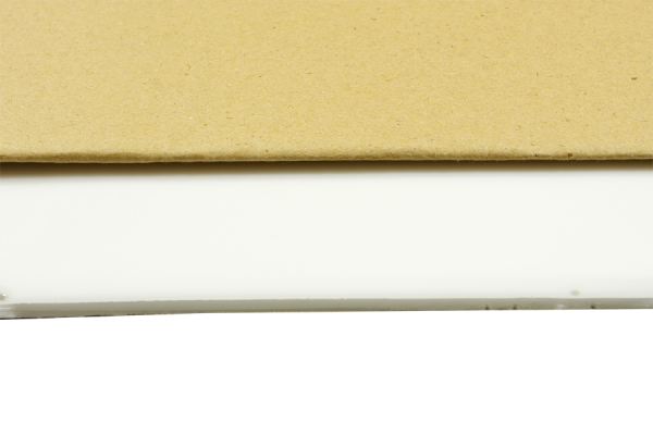 Verre acrylique (plaque) blanc de lait 333x1000x5 mm