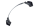 Manyetik duvara monte bıçak askısı/araç çubuğu (siyah)